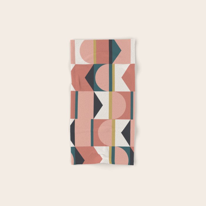 Maximalist Geometric 01 Bath Towel Gallery Image 1