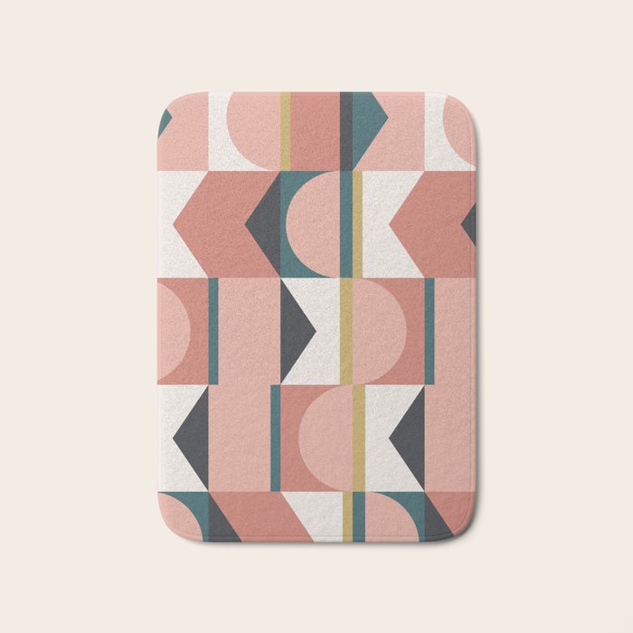 Maximalist Geometric 01 Bath Mat Gallery Image 1