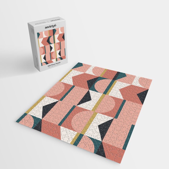 Maximalist Geometric 01 Jigsaw Puzzle Gallery Image 2