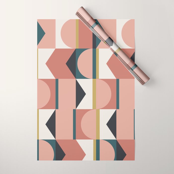 Maximalist Geometric 01 Wrapping Paper Gallery Image 1