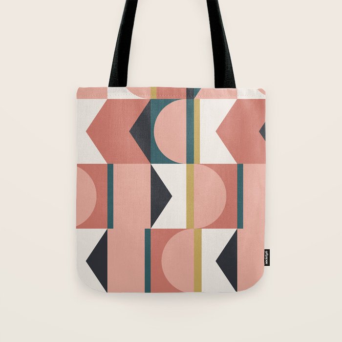 Maximalist Geometric 01 Tote Bag Gallery Image 1