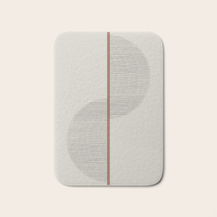 Geometric Composition II Bath Mat Gallery Image 1