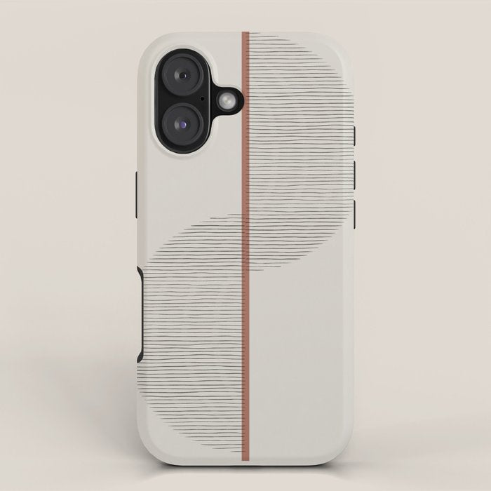 Geometric Composition II iPhone Case Gallery Image 1
