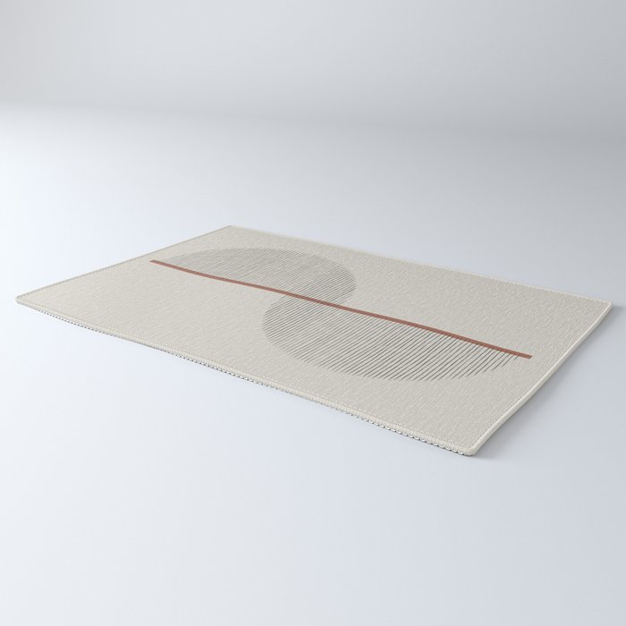 Geometric Composition II Rug Gallery Image 3
