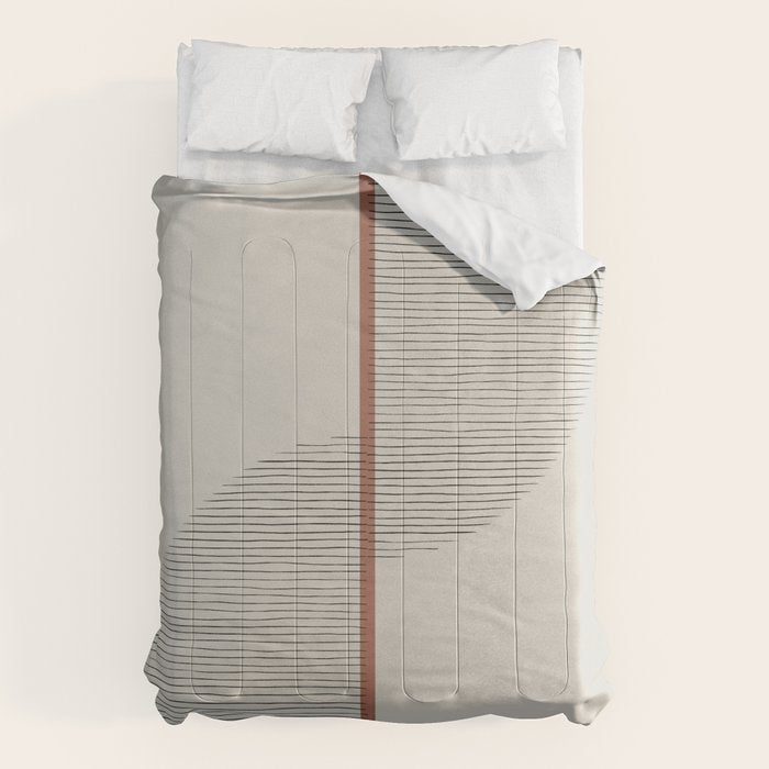 Geometric Composition II Comforter Gallery Image 6