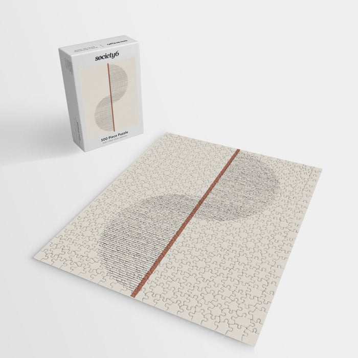 Geometric Composition II Jigsaw Puzzle Gallery Image 2
