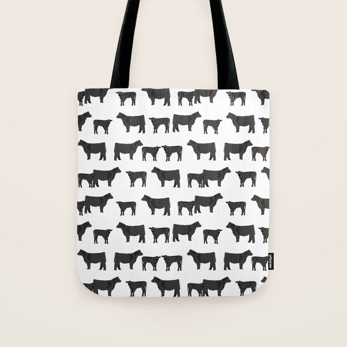 Angus Cattle breed farm gifts must have cow animal Tote Bag Gallery Image 1