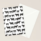 Angus Cattle breed farm gifts must have cow animal Stationery Card Gallery Image 2