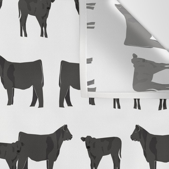 Angus Cattle breed farm gifts must have cow animal Wall Tapestry Gallery Image 3
