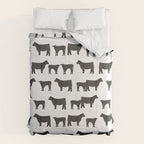 Angus Cattle breed farm gifts must have cow animal Comforter Gallery Image 6