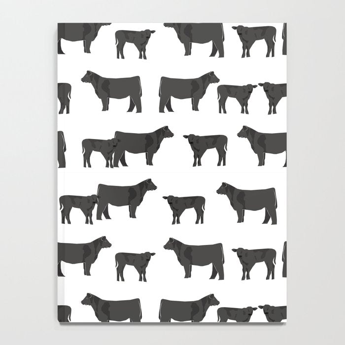 Angus Cattle breed farm gifts must have cow animal Notebook Gallery Image 4