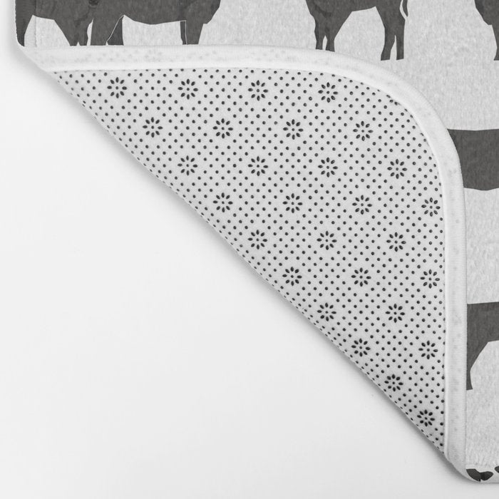 Angus Cattle breed farm gifts must have cow animal Bath Mat Gallery Image 2