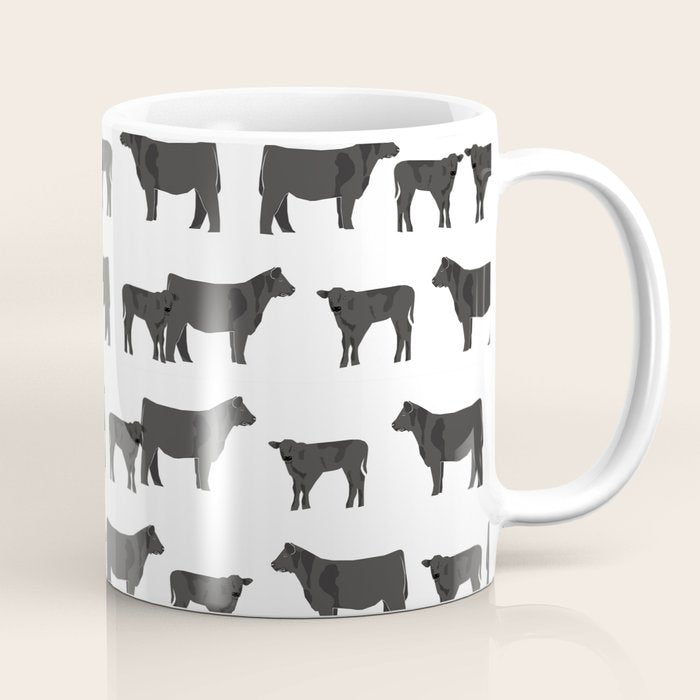 Angus Cattle breed farm gifts must have cow animal Coffee Mug Gallery Image 1