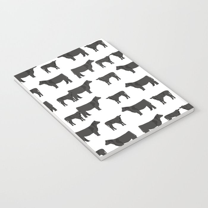 Angus Cattle breed farm gifts must have cow animal Notebook Gallery Image 3