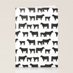 Angus Cattle breed farm gifts must have cow animal Stationery Card Gallery Image 2