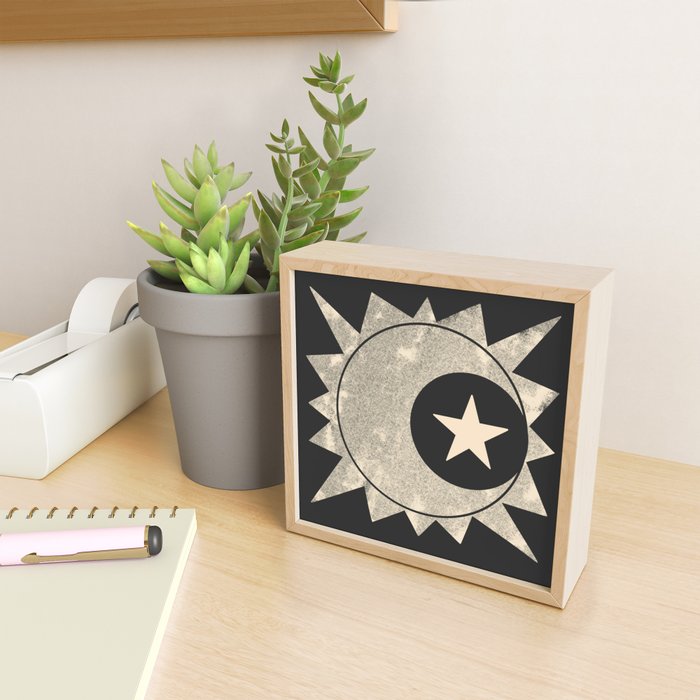 Sun Moon Star Mini Art Print Gallery Image 2