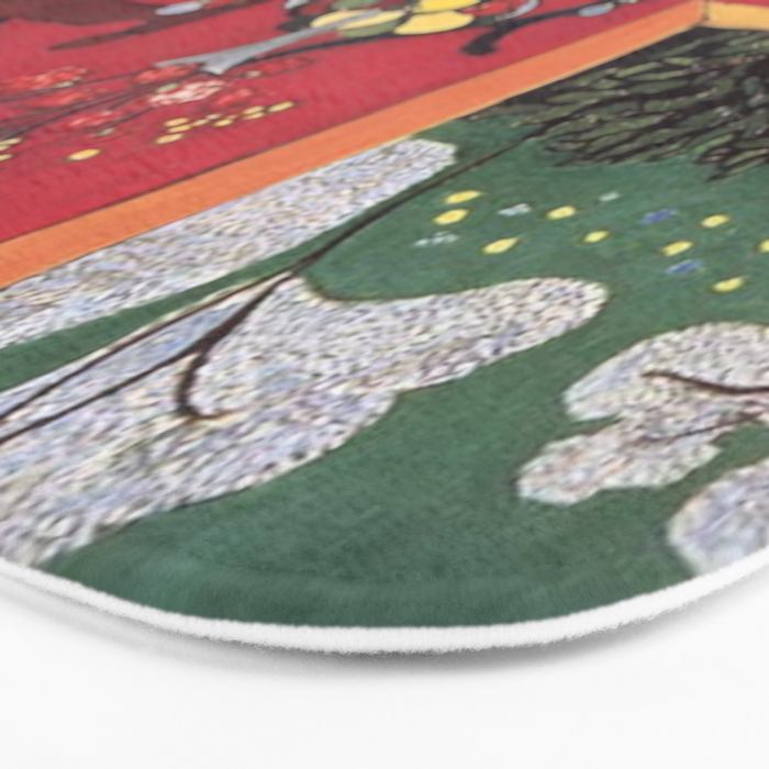 The Red Room (Harmony in Red) - Henri Matisse Bath Mat Gallery Image 3