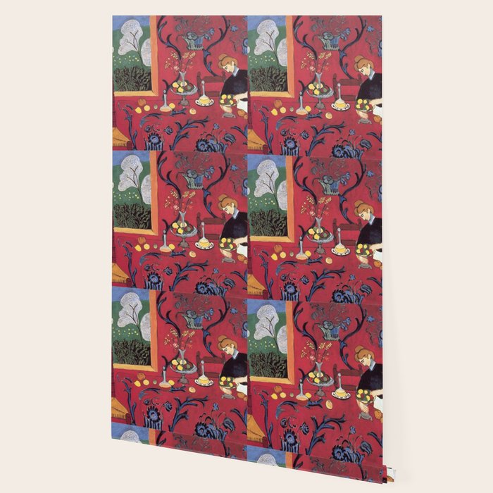 The Red Room (Harmony in Red) - Henri Matisse Wallpaper Gallery Image 2