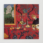 The Red Room (Harmony in Red) - Henri Matisse Wood Wall Art Gallery Image 1