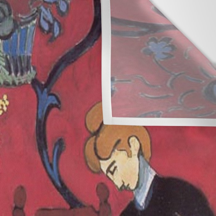 The Red Room (Harmony in Red) - Henri Matisse Wall Tapestry Gallery Image 3
