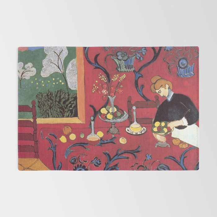 The Red Room (Harmony in Red) - Henri Matisse Rug Gallery Image 2