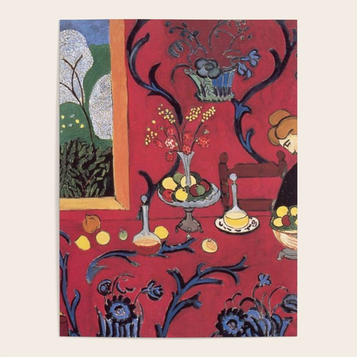 The Red Room (Harmony in Red) - Henri Matisse Poster Gallery Image 4
