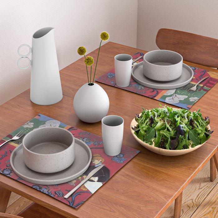 The Red Room (Harmony in Red) - Henri Matisse Placemat Gallery Image 2