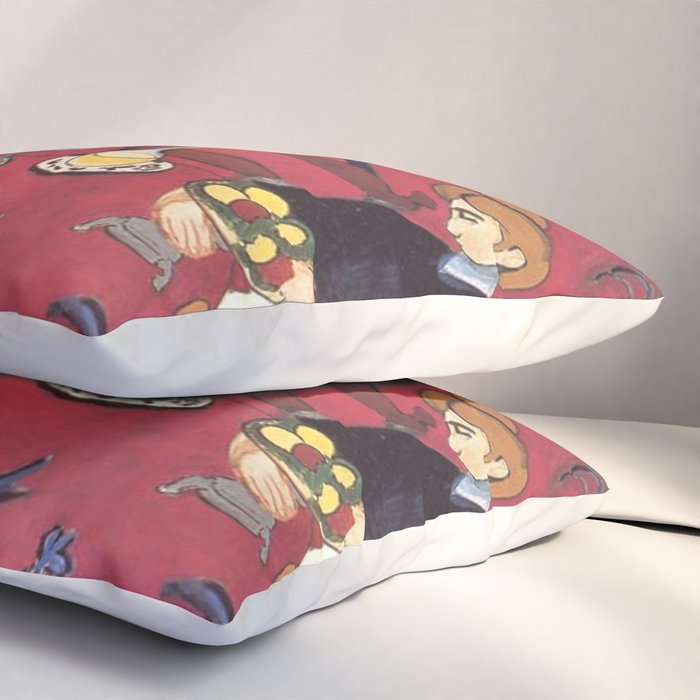 The Red Room (Harmony in Red) - Henri Matisse Pillow Sham Gallery Image 3