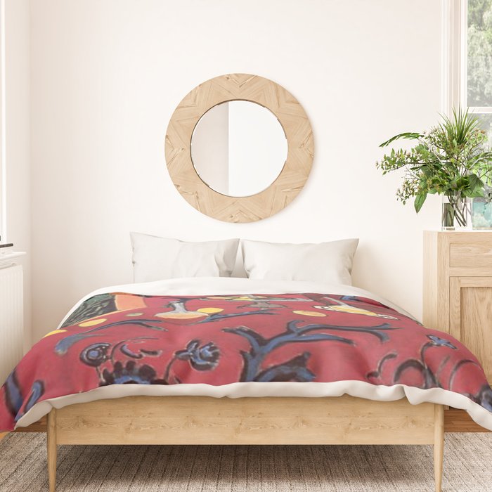 The Red Room (Harmony in Red) - Henri Matisse Duvet Cover Gallery Image 3
