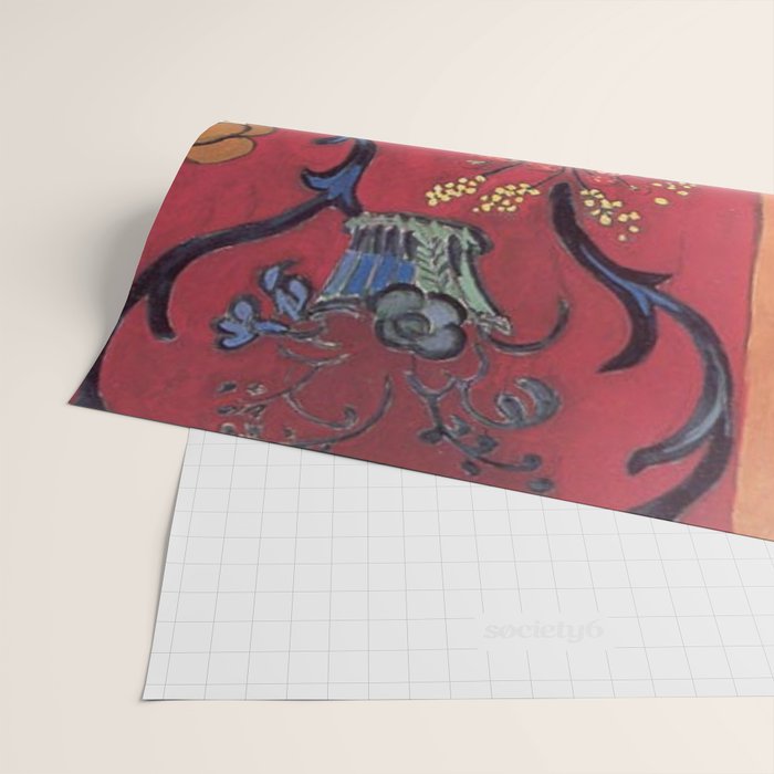 The Red Room (Harmony in Red) - Henri Matisse Wrapping Paper Gallery Image 2