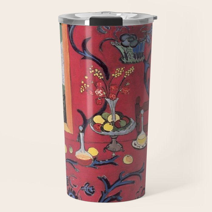 The Red Room (Harmony in Red) - Henri Matisse Travel Mug Gallery Image 1