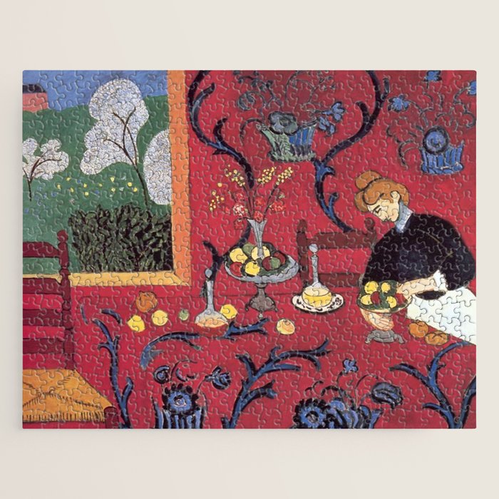 The Red Room (Harmony in Red) - Henri Matisse Jigsaw Puzzle Gallery Image 1