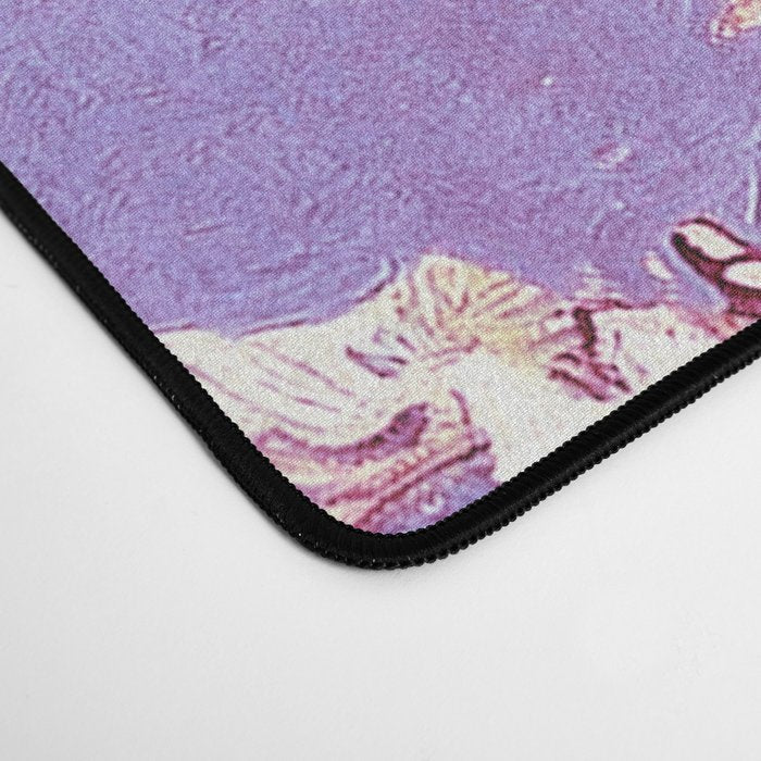 Van Gogh Almond Blossoms Orchid Purple Desk Mat Gallery Image 4