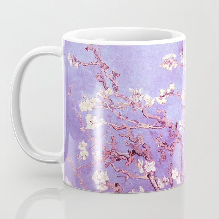 Van Gogh Almond Blossoms Orchid Purple Coffee Mug Gallery Image 3