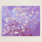 Van Gogh Almond Blossoms Orchid Purple Jigsaw Puzzle Gallery Image 1