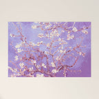Van Gogh Almond Blossoms Orchid Purple Welcome Mat Gallery Image 1