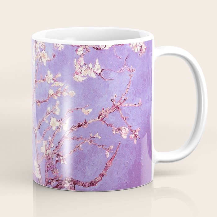 Van Gogh Almond Blossoms Orchid Purple Coffee Mug Gallery Image 1