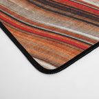 Orange Marble-Like Art Liquid Swirl Desk Mat Gallery Image 4