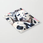 Dalmatian Love, Cute Puppies Dogs Pets, Animals Domestic Photography Siblings, Adorable Family Polka Dots Spotted  Notebook Gallery Image 2