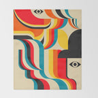 Clockworks Orange  Throw Blanket Gallery Image 2