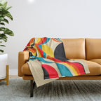Clockworks Orange  Throw Blanket Gallery Image 1