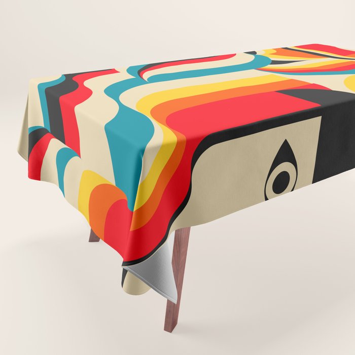 Clockworks Orange  Tablecloth Gallery Image 1
