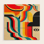 Clockworks Orange  Wood Wall Art Gallery Image 1