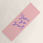 You Go Girl Yoga Mat Gallery Image 1
