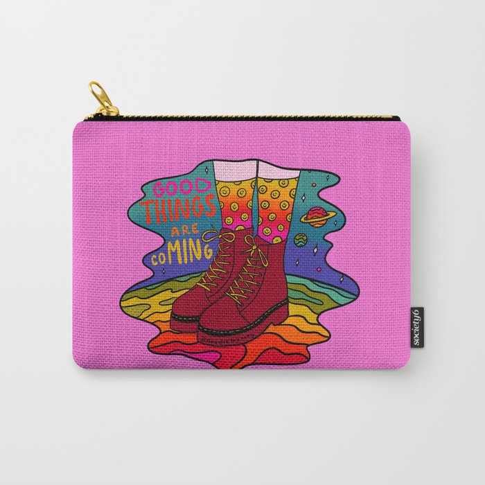 Good Things are Coming Carry All Pouch Gallery Image 1