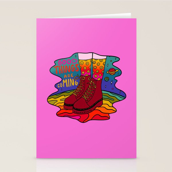 Good Things are Coming Stationery Card Gallery Image 1