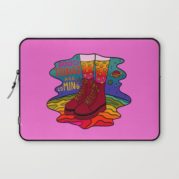 Good Things are Coming Laptop Sleeve Gallery Image 1