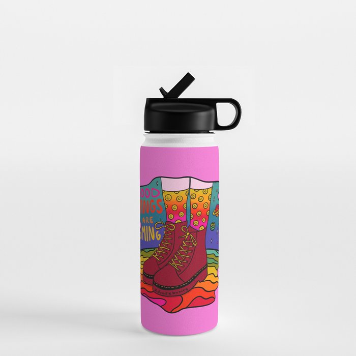 Good Things are Coming Water Bottle Gallery Image 1