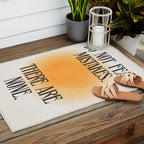 Do Not Fear Outdoor Rug Gallery Image 2