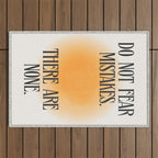 Do Not Fear Outdoor Rug Gallery Image 1